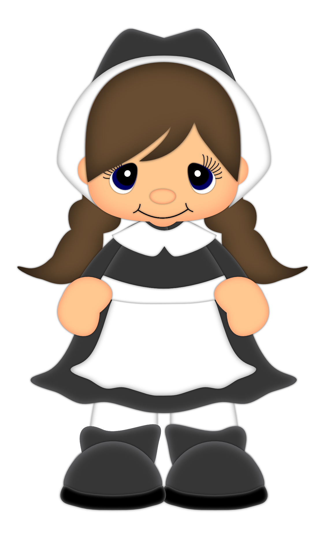 pilgrim girl cliparts pilgrim girl cliparts