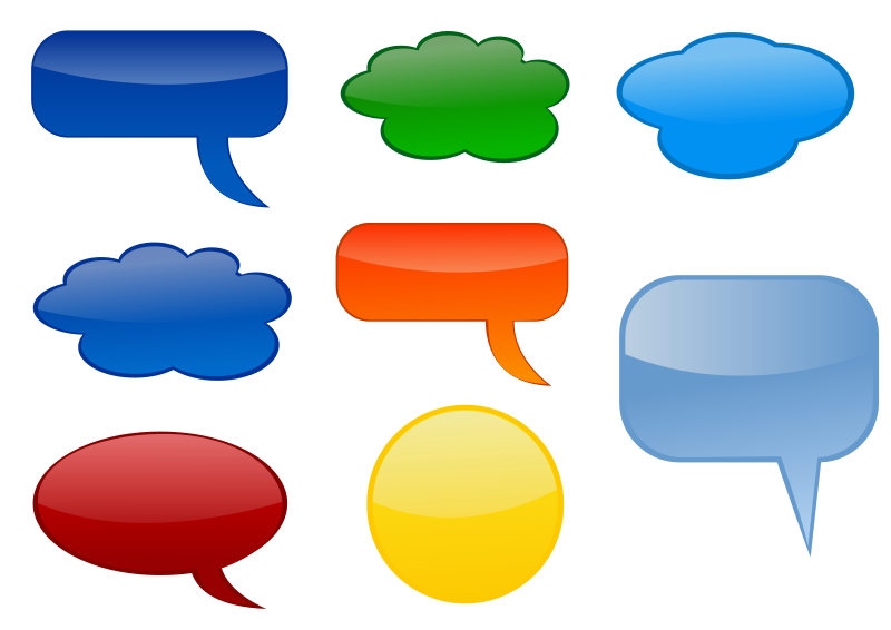 speech bubble clipart speech bubble clipart